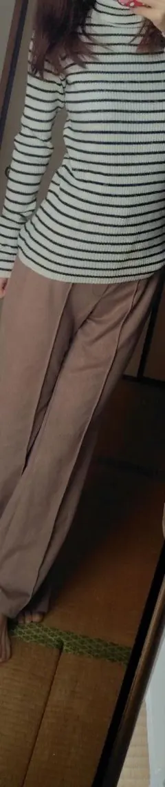 ボーダータートルネック