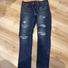 AZUL BY MOUSSY ダメージスキニーデニム Mサイズ