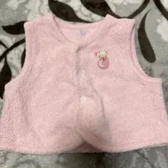 familiar◆ベスト　70-85 ピンク　ファミリア