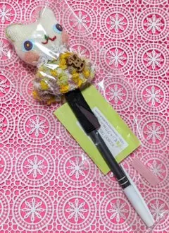 新品 プロハンドメイド mon✱queque(モンクク) あみぐるみ ペンカバー