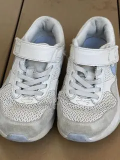 Nike Air Max キッズシューズ ホワイト/ブルー　19センチ