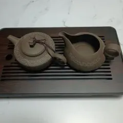 中国茶器セット 茶海と蓋付きティーポット　茶盤は付きません