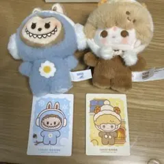 FLUFFY COZY LABUBU&DIMOO 2点セット