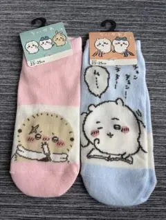 ちいかわ ソックス 2足セット 23-25cm