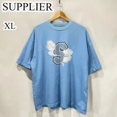 SUPPLIER サプライヤー ラインストーン Tシャツ XL
