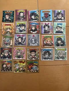 鬼滅の刃マンシール 第1弾 23枚セミコンプ ビックリマン