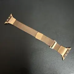 ELECOM Apple Watch ミラネーゼスリム ピンクゴールド 42mm