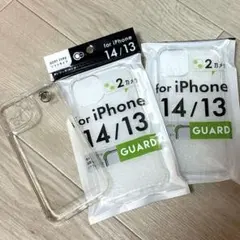 iPhone 14/13 ソフトケース3個セット