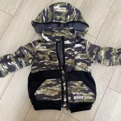 迷彩柄フード付きアウター breeze