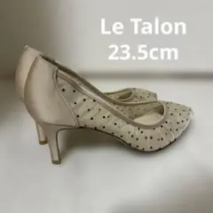 Le Talon ルタロン パンプス ヒール ドット柄 23.5cm