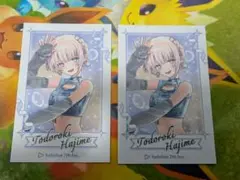 ホロライブ　EXPO 7th fes チェキ風カード　轟はじめ