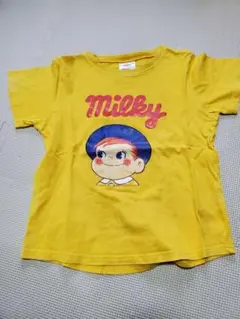 ポコちゃん　MilkyキャラクターTシャツ イエローのサムネイル