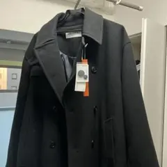 【新品】RAGEBLUE ウーリーテックサイドスリット/ハイネックトレンチコート