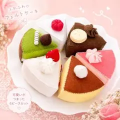 マ*ま様 【即日発送可】フェルトおままごと　デコレーションホールケーキセット