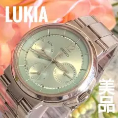 美品　淡いパステルカラー　セイコー　ルキア　レディース腕時計　稼働品