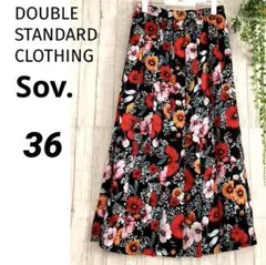 2026年最新】DOUBLE STANDARD CLOTHING フラワープリントサテン
