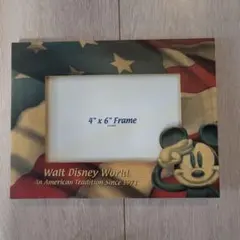 ミッキー　Walt Disney World フォトフレーム 4x6インチ