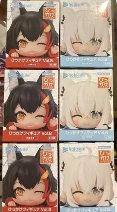 ホロライブ ひっかけフィギュア 白上フブキ 大神ミオ 計6体