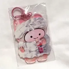 クマども　アクリルキーホルダー　PINK SMOKEキーホルダー　アクキー