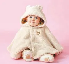 ミキハウス ポンチョ