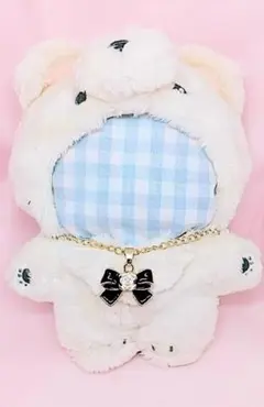 ぬいぐるみ用　ネックレス　ぬい　いつぬい　リボン　カメリア　※m3175