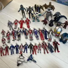ウルトラマン（ほかヒーローもの）ソフビ　大量