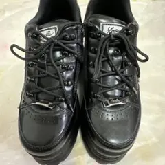 【GW限定値下】ヨースケ 厚底スニーカー　30周年記念 ブラック　24.5