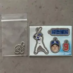 中日ドラゴンズ　9 石伊雄太　カスタムプレイヤーズアクリルチャーム