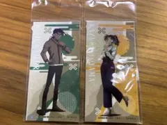 名探偵コナン　100万ドルの五稜星　ステッカー　服部平次　遠山和葉　セット