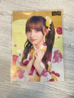 FRUITSZIPPER 早瀬ノエル 浴衣すきくじ クリアポスター