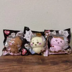 ちいかわ バレンタインスクイーズ ちいかわ ハチワレ うさぎ 3点セット