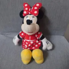 【パーク限定】ミニー ぬいぐるみバッジ ぬいぐるみチェーン キーホルダー