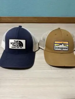 THE NORTH FACE & patagonia メッシュキャップ