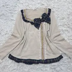 00s y2k axes femme アクシーズ ビッグリボン ブラウス 姫ロリ