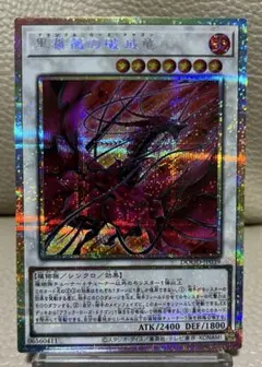 遊戯王　黒薔薇の破滅竜　プリズマティックシークレット