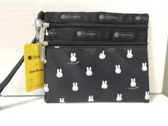 レスポートサック　ミッフィー 　二段 ポーチ