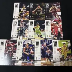 B.LEAGUE 10th ANNIVERSARY カード　10枚