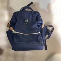 anello ネイビー リュックサック　28cm✖️35cm マチ10cm