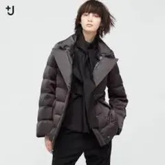 ☆美品☆ UNIQLO +J ダウンジャケット ブラック系 XLサイズのサムネイル