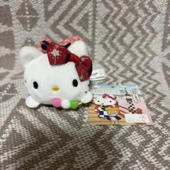 USJ 限定 ハローキティマスコットキーチェーン クリスマスキティちゃん