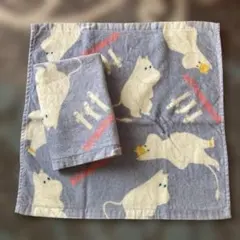 ハンドタオル　ムーミン　新品　同柄2枚