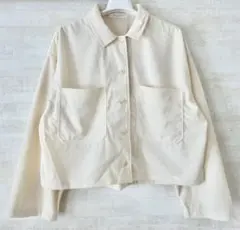 ソフトコーデュロイショートシャツ コーデュロイジャケット