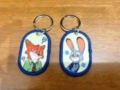 ズートピア タグキーホルダー 2点セット①