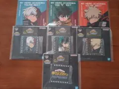 一番くじ　ヒロアカ　G賞　H賞 　ラバーコースター＆イラストボード　セット