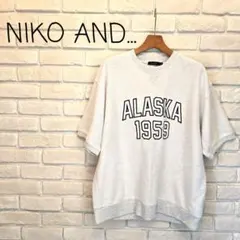 NIKO AND...ロゴTシャツ ALASKA メンズ Mサイズのサムネイル