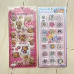 ドロップジェリーシール 日焼けキティ おはじきシール 日焼けキティ サンリオ