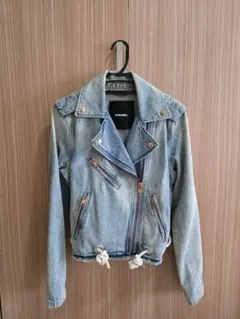 DIESEL デニム ライダースジャケットのサムネイル