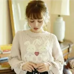 2025年最新】lizlisa ニット うさぎの人気アイテム - メルカリ