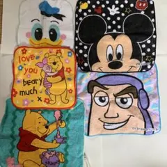 ディズニー ミニタオル 5枚セット