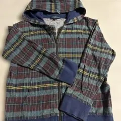Polo by Ralph Laurenのタータンチェック柄ジップアップパーカー